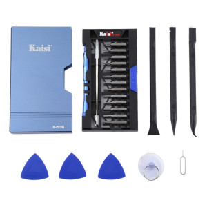 Kaisi K-1936 36 en 1 jeu de tournevis de précision Kit d'outils de réparation électronique SK77271534-20