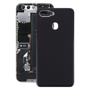 Pour le couvercle arrière de la batterie OPPO A7 / A7n (noir) SH69BL1669-20