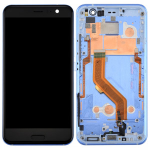 iPartsAcheter pour HTC U11 écran LCD + écran tactile Digitizer Assemblée avec cadre (bleu) SI787L1248-20