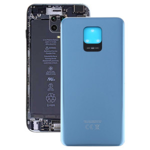 Cache arrière de batterie d'origine pour Xiaomi Redmi Note 9S / Redmi Note 9 Pro (Inde) / Redmi Note 9 Pro Max (Noir) SH93BL125-20
