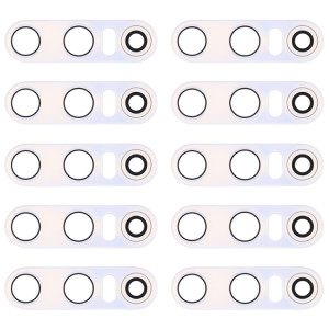 Pour Vivo X27 10pcs objectif de caméra arrière (blanc) SH876W669-20