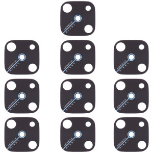 Pour Vivo Y9s 10pcs objectif de caméra arrière (noir) SH889B1230-20