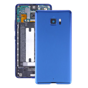 Couvercle arrière de la batterie avec couvercle de l'objectif de l'appareil photo pour HTC U Ultra (bleu) SH91LL153-20