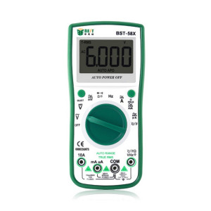 MEILLEUR multimètre numérique multifonction BST-58X plage automatique affichage semi-rétro-éclairé à quatre positions Anti-brûlure intelligent SB7938822-20