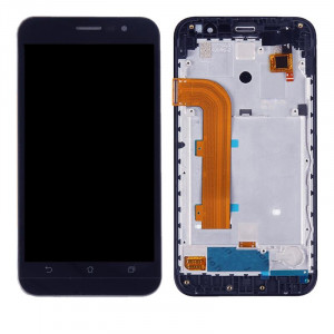 iPartsAcheter pour ASUS Zenfone IR ZB500KL X00AD écran LCD + écran tactile Digitizer Assemblée avec cadre (Noir) SI60BL816-20