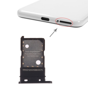 Plateau de la carte SIM pour Google Pixel 3 (noir) SH977B1459-20