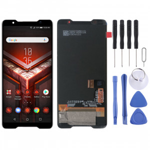 Ecran LCD et assemblée de numérisation complète pour Asus ROG Phone / ZS600KL (Noir) SH106B1669-20