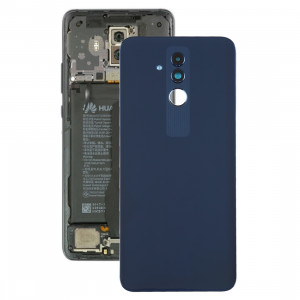 Cache batterie d'origine avec lentille de caméra pour Huawei Mate 20 Lite (bleu) SH11LL141-20