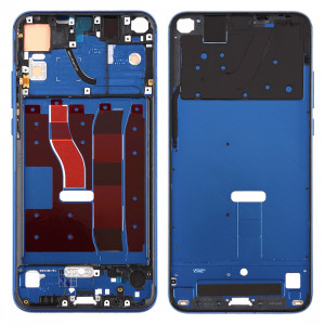 Plaque de lunette de cadre LCD avec boîtier latéral d'origine pour Huawei Honor V20 (Vue d'honneur 20) (bleu) SH119L305-20