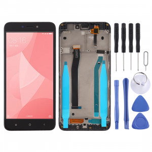 Ecran LCD et Digitaliseur Complet avec Cadre pour Xiaomi Redmi 4X (Noir) SH319B1264-20