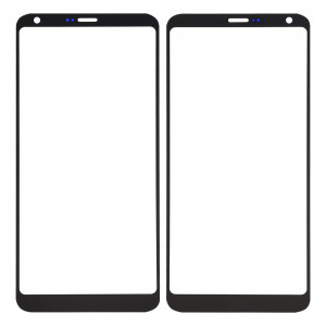 iPartsAcheter pour LG G6 Lentille extérieure en verre (Noir) SI31BL1529-20