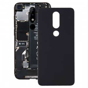 Couverture arrière pour Nokia 5.1 Plus (X5) (Noir) SH52BL680-20