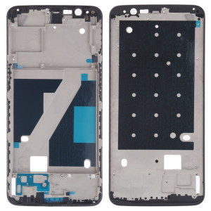 Pour OnePlus 5T Front Housing LCD Frame Bezel Plate (Noir) SH434B1321-20
