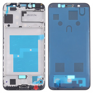Plaque de cadre de boîtier LCD pour boîtier avant pour Huawei Y6 Prime (2018) (Noir) SH438B1391-20