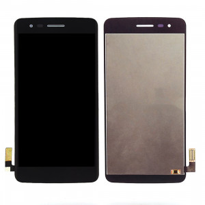 iPartsAcheter pour LG K8 2017 / M200N / M210 / MS210 écran LCD + écran tactile Digitizer Assemblée (Noir) SI70BL524-20