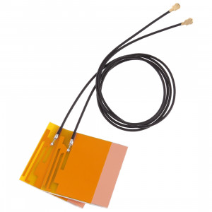1 paire Mini-PCI-E Wifi Antenne Interne Universelle Ordinateur Portable Wifi Bluetooth Antenne Jaune Film Pour tablette réseau sans fil SH8559211-20