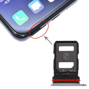 Pour vivo X30 Pro plateau de carte SIM + plateau de carte SIM (noir) SH607B1718-20