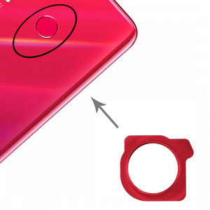 Bague de protection d'empreinte digitale pour Huawei Nova 4 (rouge) SH618R524-20