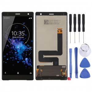 Ecran LCD et assemblée de numérisation complète (d'origine) pour Sony Xperia XZ2 (noir) SH64BL1885-20