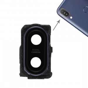 Cadre d'objectif de caméra arrière pour Asus Zenfone Max Pro (M1) ZB601KL (bleu) SH890L1557-20