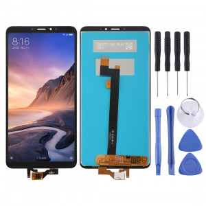 Ecran LCD et Digitizer Full Assembly pour Xiaomi Mi Max 3 (Noir) SH967B383-20