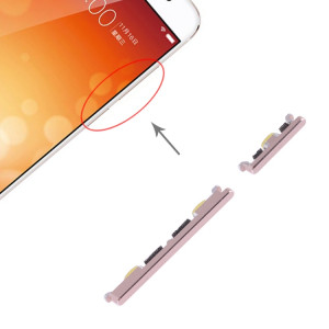 Pour les touches latérales Vivo X9 (or) SH023J350-20