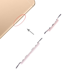 Pour les touches latérales OPPO A59 (or) SH026J1414-20