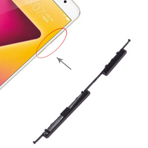Pour Vivo Y6 Touches Latérales 7 (Noir) SH029B536-20