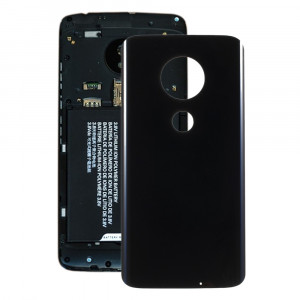 Coque Arrière de Batterie pour Motorola Moto G7 Plus (Noir) SH074B1199-20