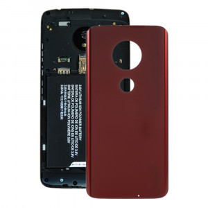 Coque Arrière de Batterie pour Motorola Moto G7 Plus (Rouge) SH074R1062-20