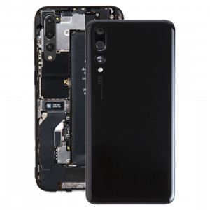 Coque arrière de batterie avec lentille de caméra pour Huawei P20 Pro (Noir) SH90BL347-20