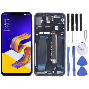 Ecran LCD et assemblée complète du numériseur avec cadre pour Asus Zenfone 5 ZE620KL (Noir) SH338B151-20
