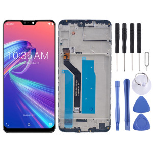Écran LCD et numériseur complet avec cadre pour Asus Zenfone Max Pro (M2) ZB631KL (noir) SH339B802-20