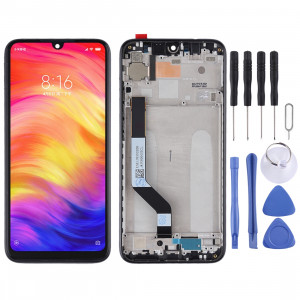 Ecran LCD et Digitaliseur Complet avec Cadre pour Xiaomi Redmi Note 7 / Redmi Note 7 Pro (Noir) SH365B421-20