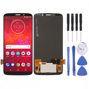 Ecran LCD et Assembleur Complet Digitaliseur pour Motorola Moto Z3 Play (Noir) SH27BL1874-20