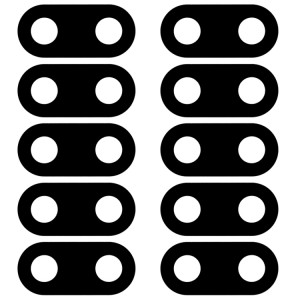Pour Vivo Y85 10pcs objectif de caméra arrière SH9769267-20