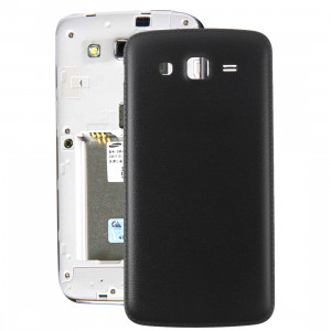 iPartsAcheter pour Samsung Galaxy Grand 2 / G7102 couvercle arrière de la batterie (Noir) SI63BL863-20