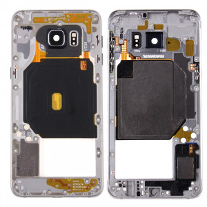iPartsAcheter pour Cadre Samsung Galaxy S6 Bord + / G928 Moyen (Argent) SI070S1262-20