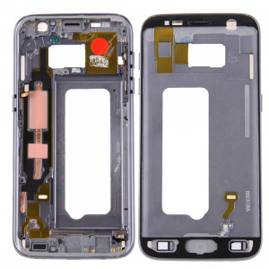 iPartsAcheter pour Samsung Galaxy S7 / G930 Boîtier Avant Cadre LCD Cadre (Gris) SI071H192-20