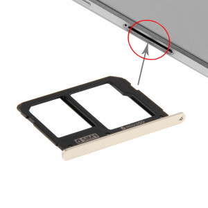 iPartsAchetez le plateau de carte SIM et le remplacement de plateau de carte micro d'écart-type pour Samsung Galaxy A9 (2016) / A9000 (or) SI01101309-20
