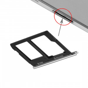 iPartsAcheter le plateau de la carte SIM et le remplacement de la carte Micro SD pour Samsung Galaxy A9 (2016) / A9000 (Noir) SI110B913-20
