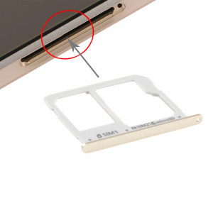 Bac à carte SIM et bac à carte Micro SD pour A3 (2016) / A3100 & A5 (2016) / A5100 & A7 (2016) / A7100 (Or) SH125J233-20