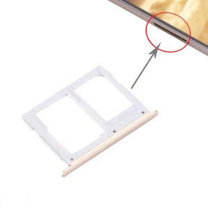 iPartsAcheter pour Samsung Galaxy C5 / C5000 Carte SIM + Plateau Micro SD / Carte SIM (Or) SI221J236-20