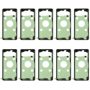Pour Galaxy S10 10 pièces adhésif de couverture de boîtier arrière SH032358-20