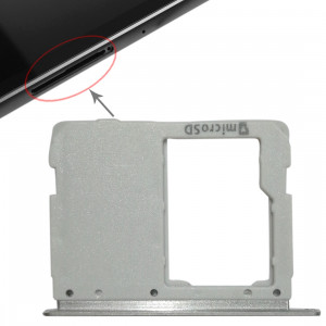 Bac à carte Micro SD pour Galaxy Tab S3 9.7 / T820 (version WiFi) (Argent) SH353S315-20