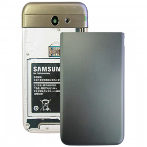 Couverture arrière pour Galaxy J7 V / J727V (Verizon) (Gris) SH04BL1003-20