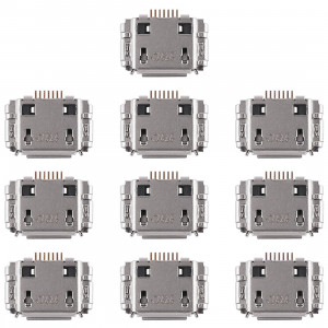 Connecteur de port de charge 10 PCS pour Galaxy Note N7000 / i9220 / S5830 SH1071980-20