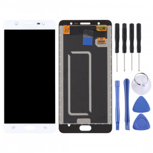 Écran LCD et numériseur Assemblée complète pour Galaxy J7 Max / G615 (blanc) SH78WL1344-20
