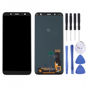 Écran LCD et numériseur complet pour Galaxy A6 (2018) / J8 (noir) SH080B1387-20
