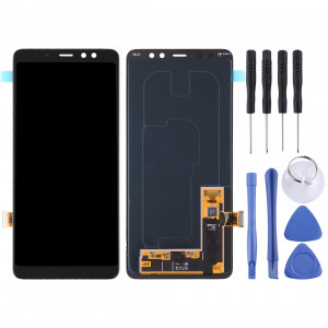 Écran LCD et numériseur Assemblée complète pour Galaxy A8 + (2018) / A7 (2018) / A730 (Noir) SH082B1865-20
